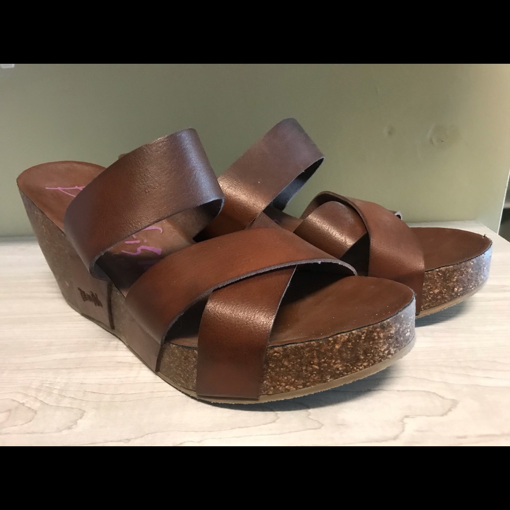 Brown Blowfish Wedges